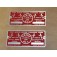 Name Plate 200/500 Set