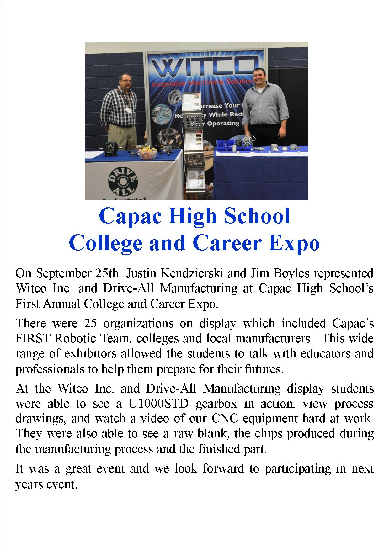 Capac Career Expo